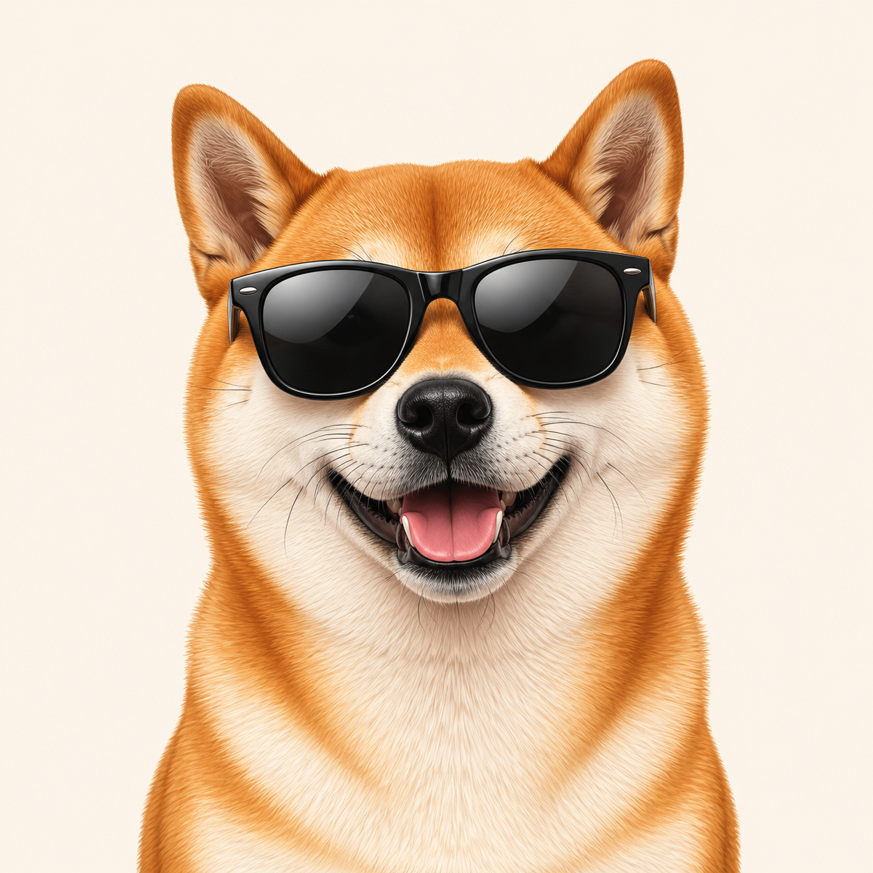 戴墨鏡的柴犬，由 Codex CLI + Image-2 生成