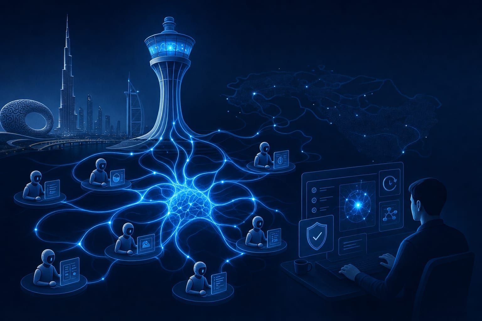 After the Control Tower Logs Every Thought: Measuring the Dubai Agentic AI Trust Test Against My Own Agent Workflow